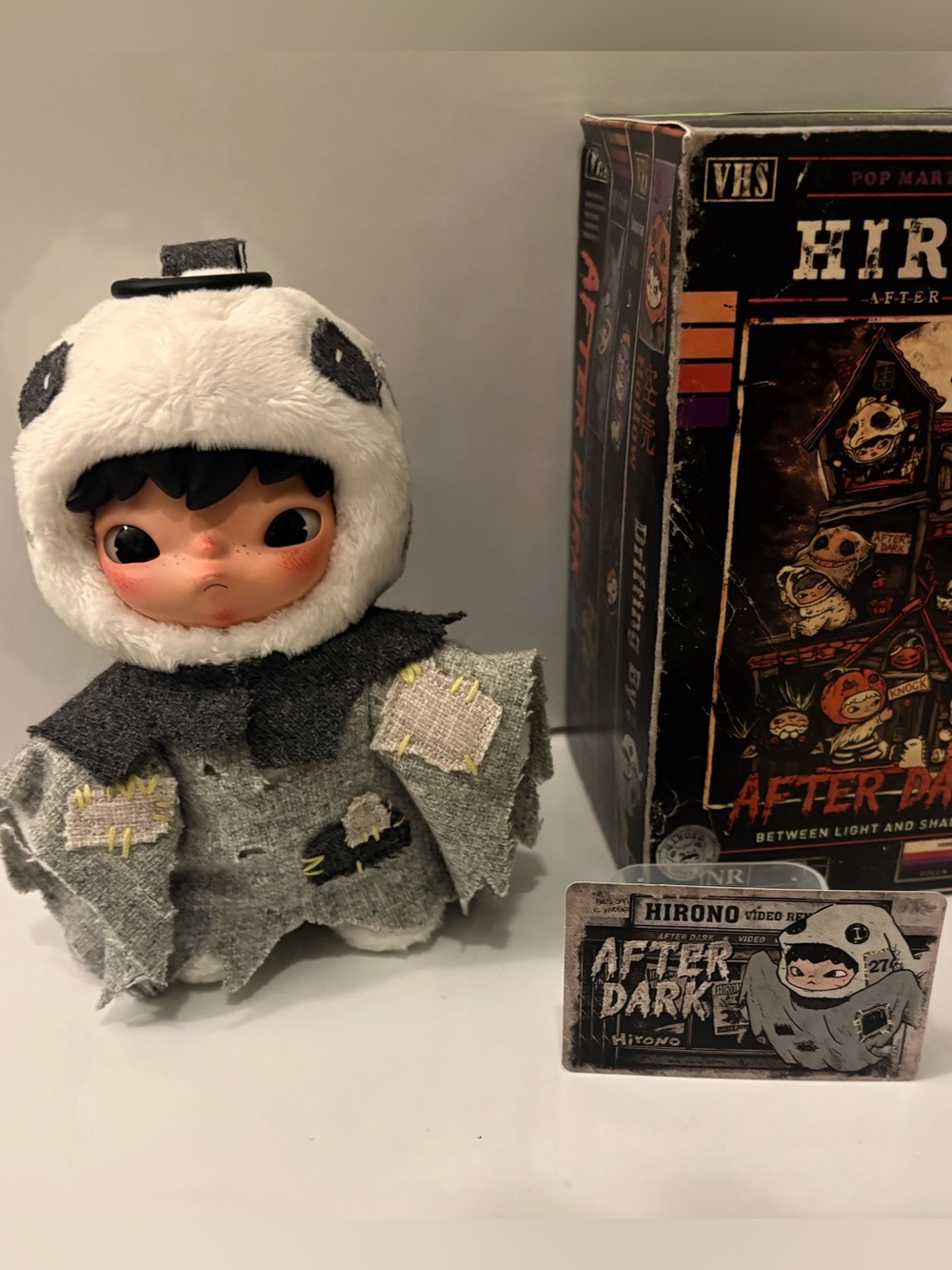 HIRONO After Dark – “Drifting” Plush Pendant 2026 (Black Hair)